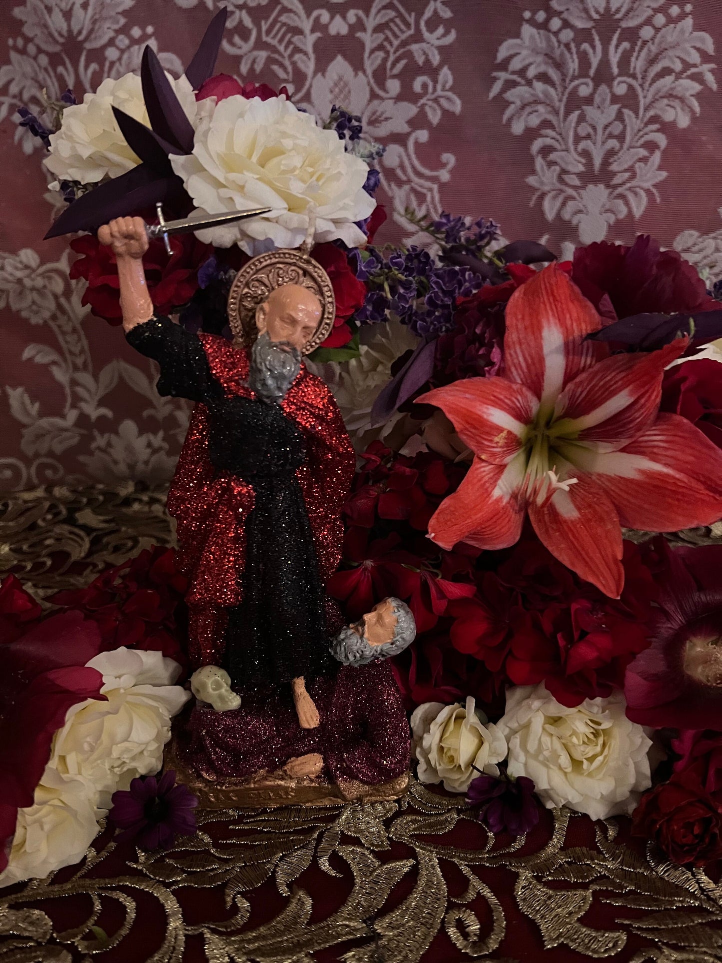 Baron del Cementerio Figure Candle + Protection + Enemies + Justice + Healing + Money + Blessed + Fixed