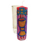 Saint Barbara Protection Hand-Carved Candle + Victory + Justice + Students