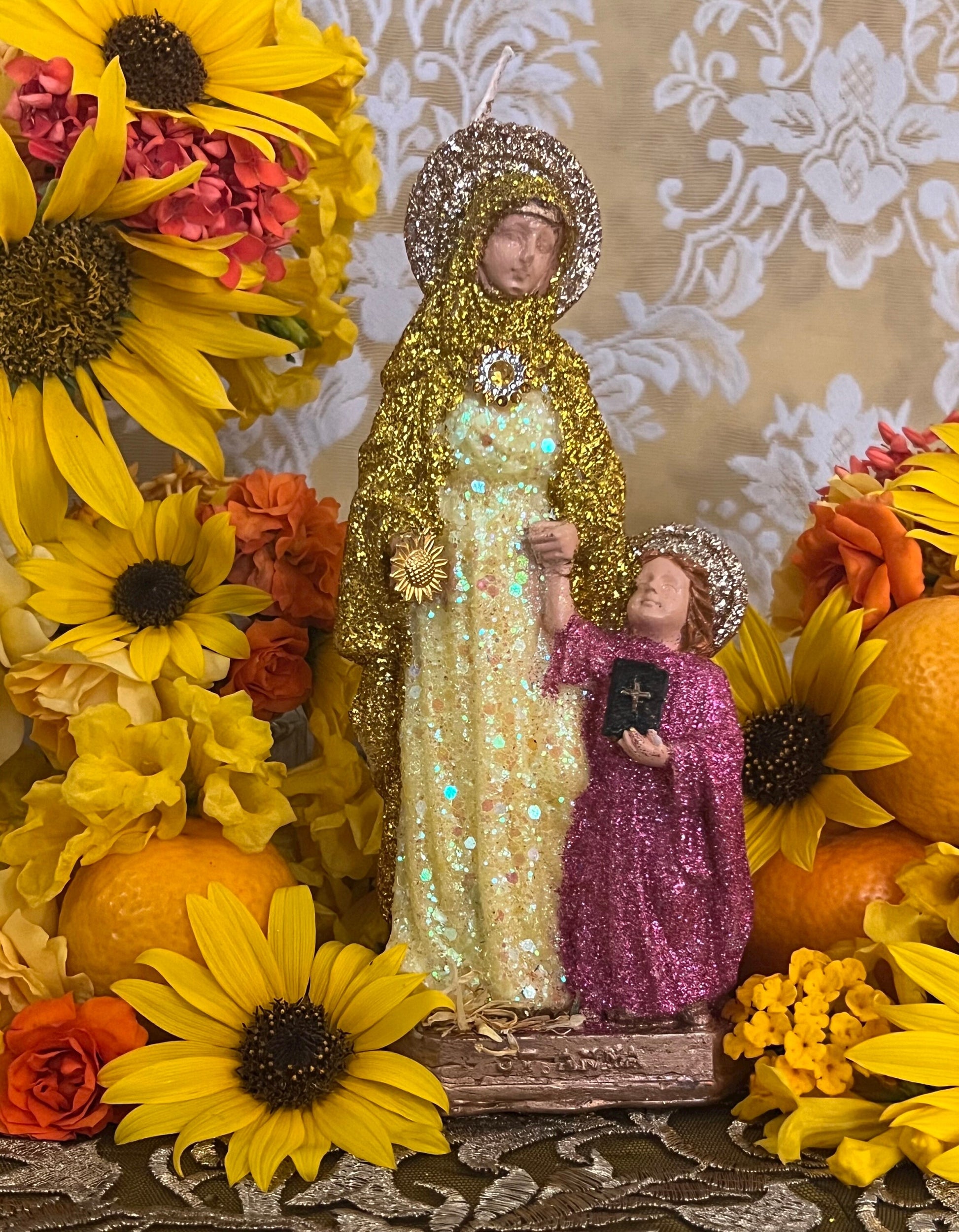 Anaisa Pye Figure Candle + Love + Joy + Passion & Seduction + Sex Work + 24K Gold + Saint Anne + Anaisa Pie