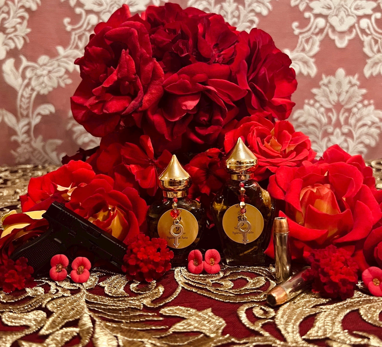 Mars Oil + Protection + War + Sexuality + Strength + Men’s Mysteries + Hex Breaking + Surgery + Passion