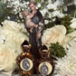 Papa Legba Oil + Open Roads + Protection + Cleansing + Saint Anthony + Medal on Large Bottle Blessed by Pope