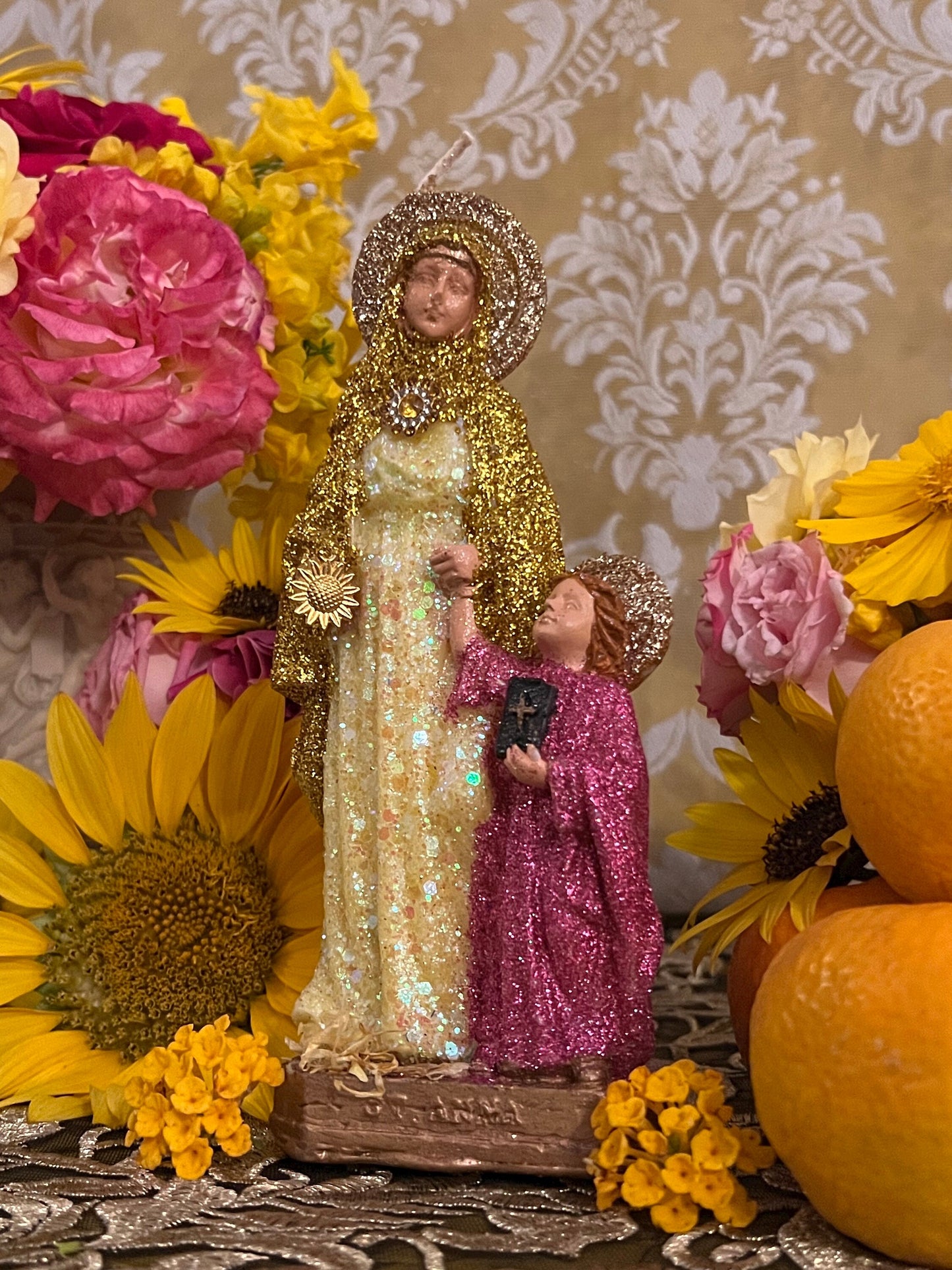 Anaisa Pye Figure Candle + Love + Joy + Passion & Seduction + Sex Work + 24K Gold + Saint Anne + Anaisa Pie