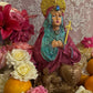 Large Metresili Bust Candle + Love + Luxury + Prosperity + Fame + Beauty + Blessed + Fixed + 24K Gold + Metres Ezili Freda