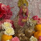 Large Metresili Bust Candle + Love + Luxury + Prosperity + Fame + Beauty + Blessed + Fixed + 24K Gold + Metres Ezili Freda
