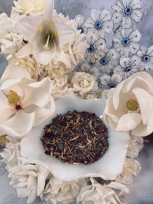 Uncrossing Candle Dressing Herbs + Descruzar + Cleansing + Get Rid of Negativity + Quita Maldicion + Break Hexes + Desenvolvimiento