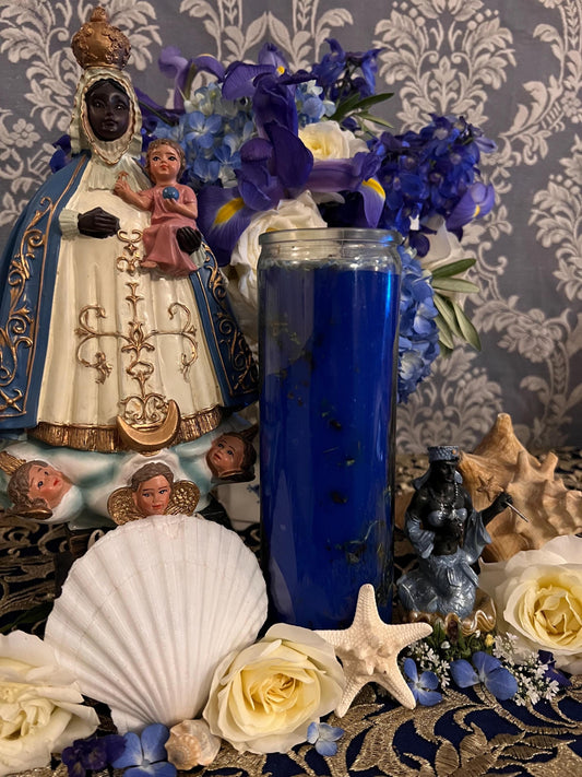 Yemaya Vigil Candle + Abundance + Motherhood + Protection