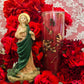 Saint Martha the Dominator Vigil Candle + Dominate a Lover, Friend, Boss, Family Member, & Enemies + Bring Back Lover + Fixed + Blessed