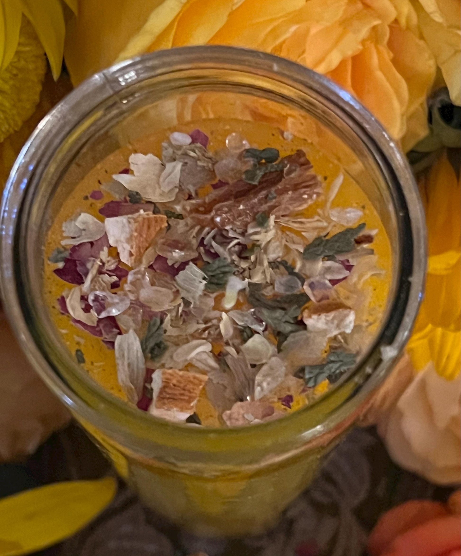 Oshun Vigil Candle + Love + Abundance + Fixed and Blessed