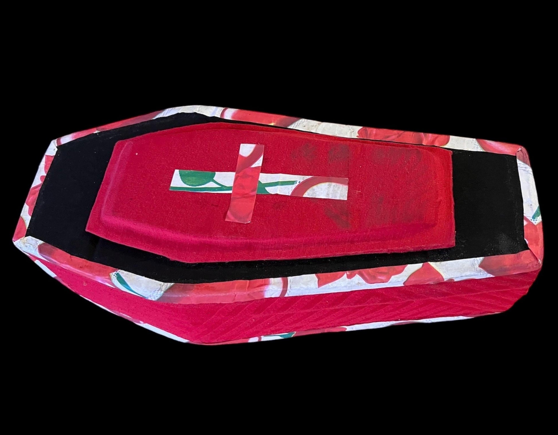Last 1! Vodou Coffin Box + Gwo Sèkey Nwa + Haitian Vodou + Voodoo + JuJu + Bury Enemies + DUME + Hex + Curse + Product of Haiti +Handcrafted