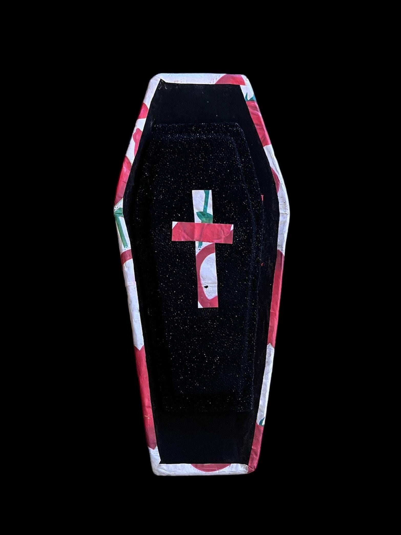 Last 1! Vodou Coffin Box + Gwo Sèkey Nwa + Haitian Vodou + Voodoo + JuJu + Bury Enemies + DUME + Hex + Curse + Product of Haiti +Handcrafted