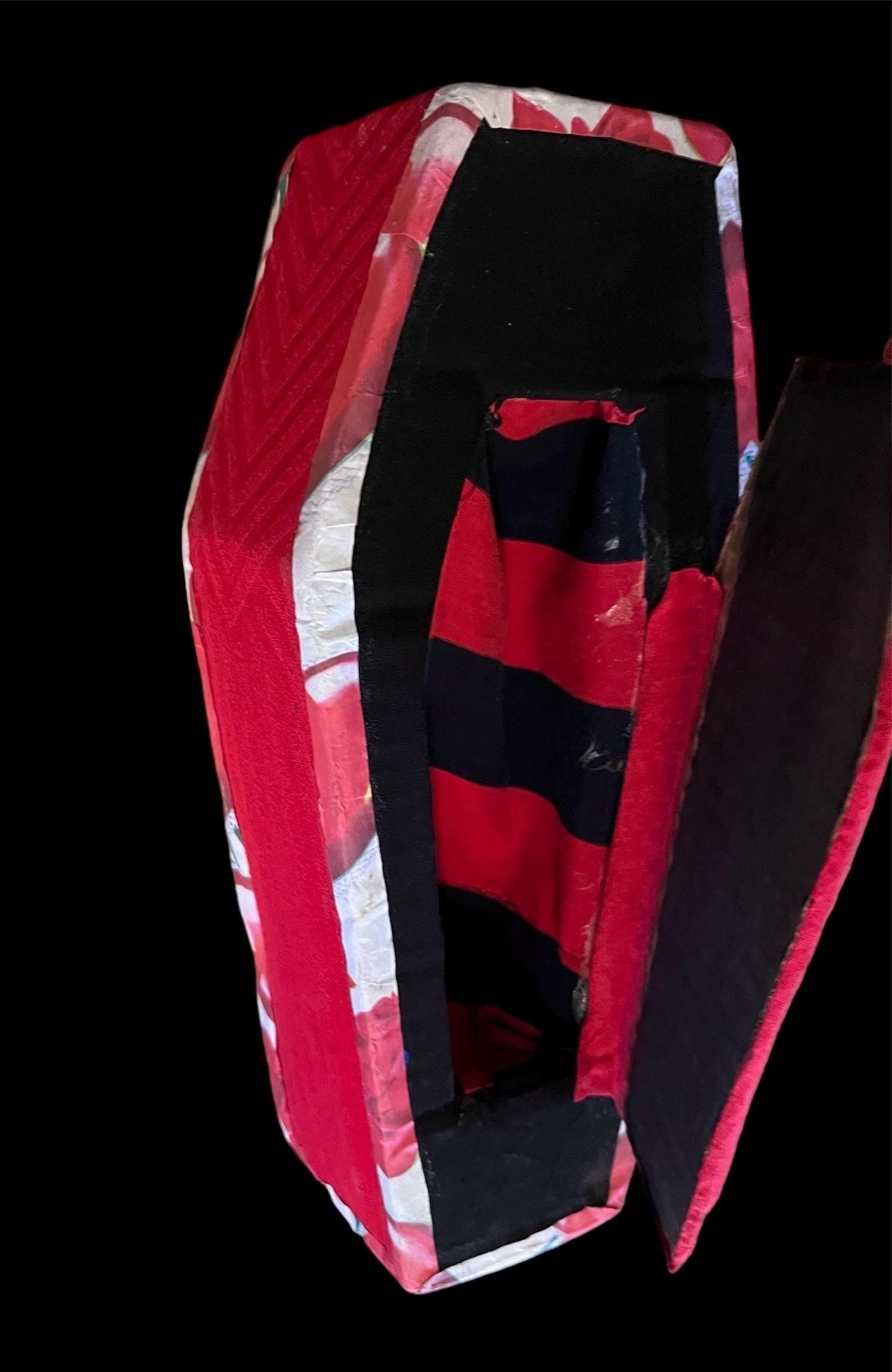 Last 1! Vodou Coffin Box + Gwo Sèkey Nwa + Haitian Vodou + Voodoo + JuJu + Bury Enemies + DUME + Hex + Curse + Product of Haiti +Handcrafted