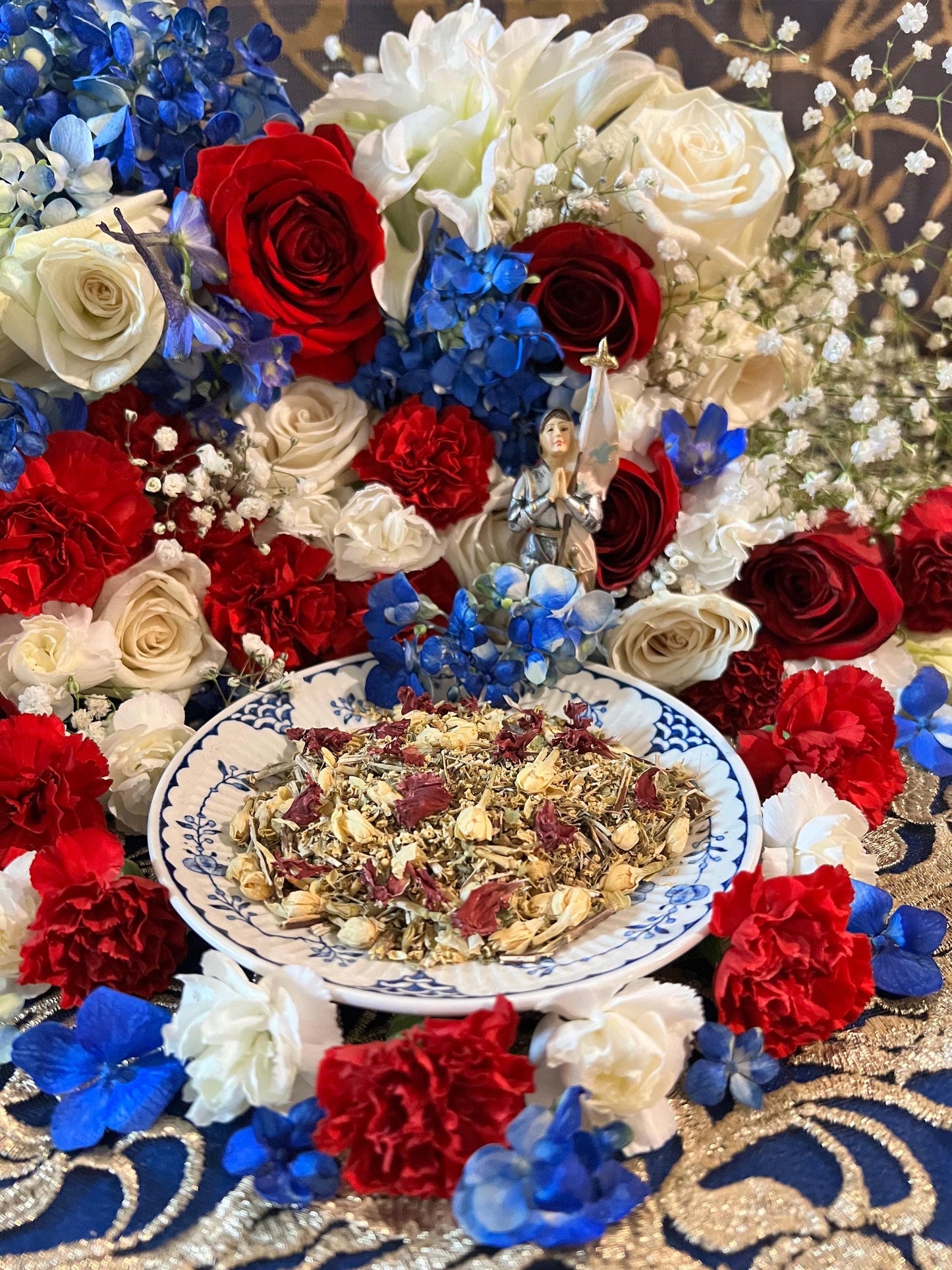 Joan of Arc Herbs + Protection + Patroness of Lesbians + Overcome Enemies + Psychic Vision + Victory + Blessed