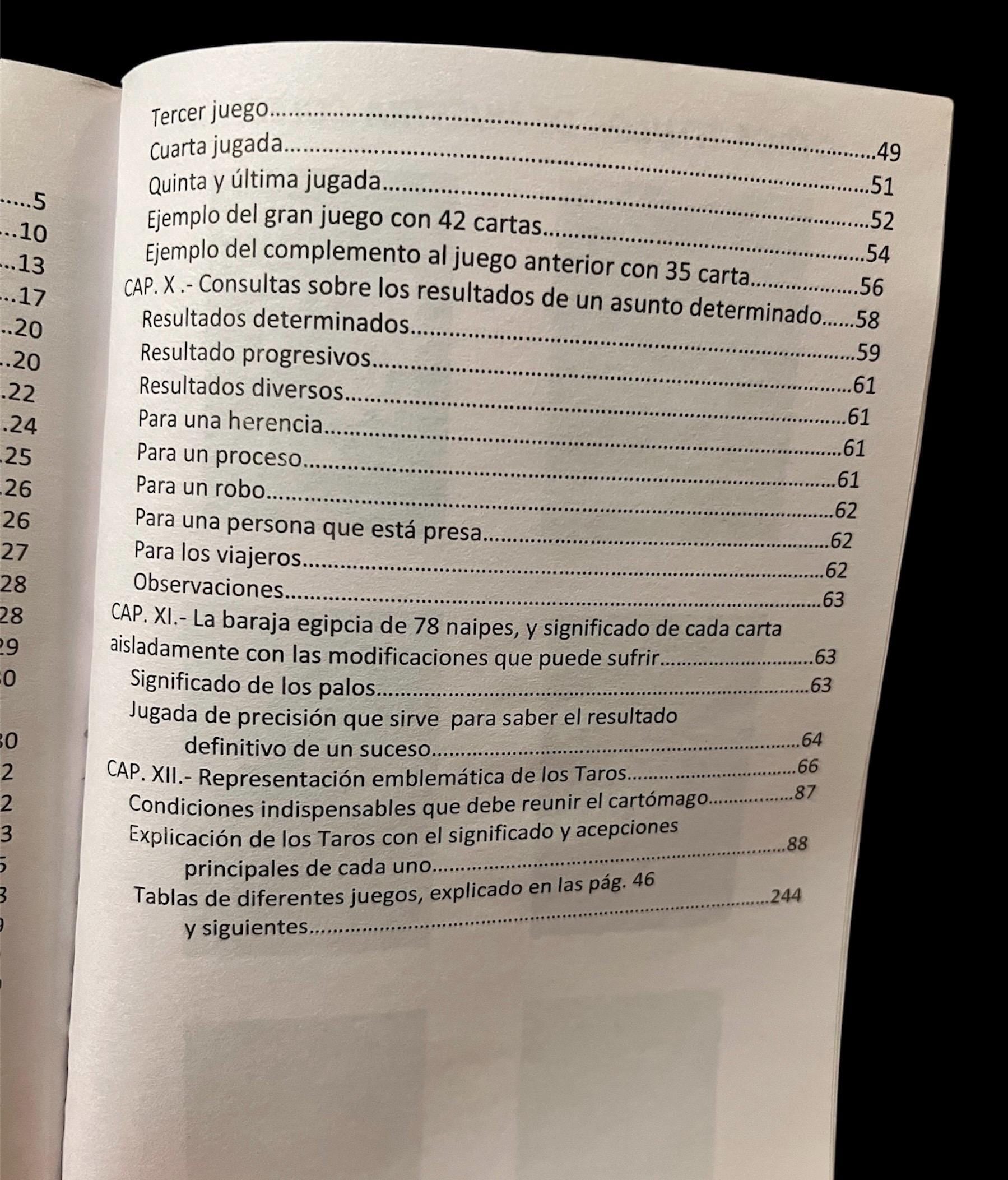 RARE El Supremo Arte de Echar las Cartas + New Book + From Mexico + Libro