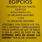 RARE El Supremo Arte de Echar las Cartas + Tarot Egipcio + New Book & Cards + From Mexico + Libro y Cartas + Fortune-Telling Cards + Blessed