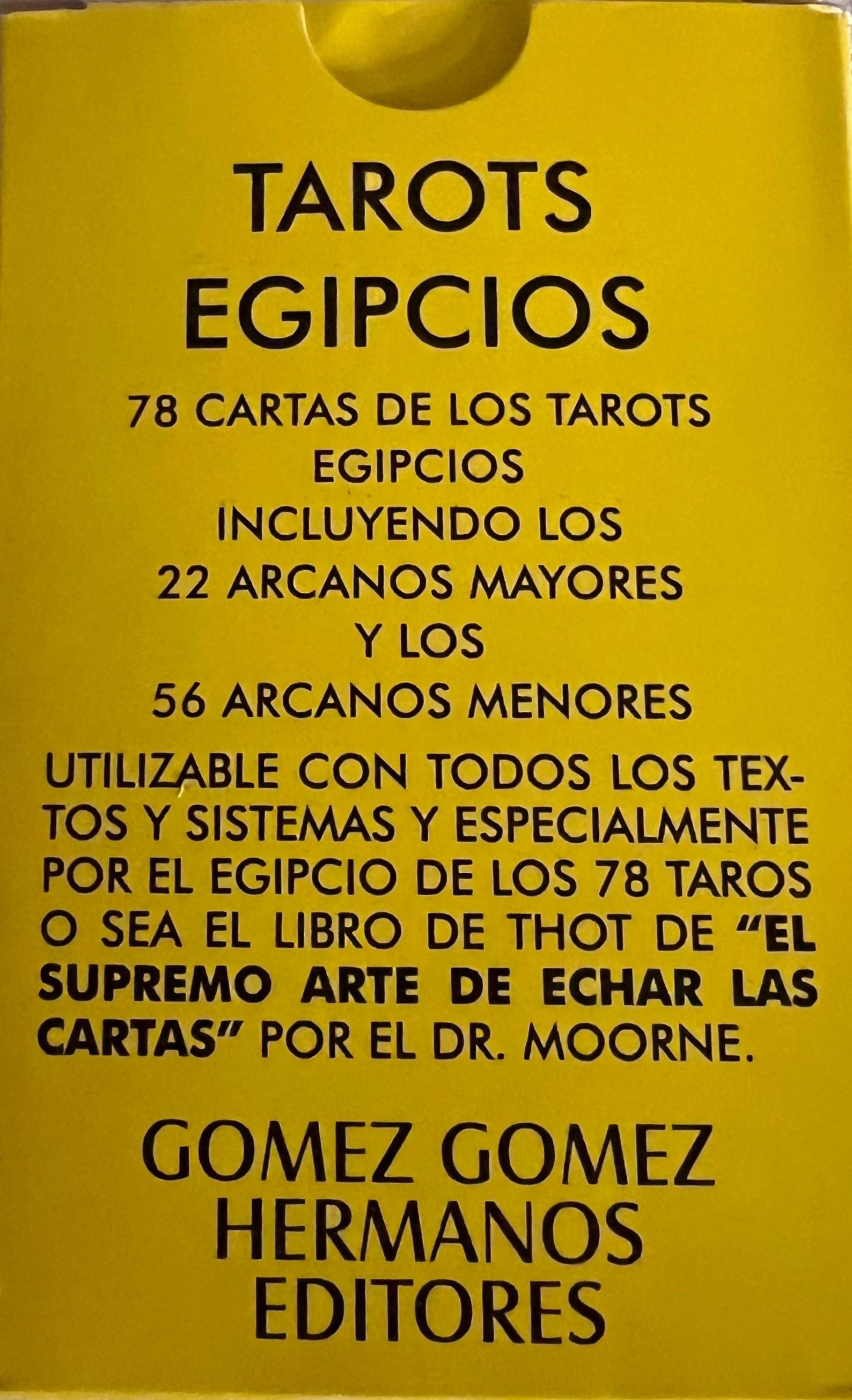 RARE El Supremo Arte de Echar las Cartas + Tarot Egipcio + New Book & Cards + From Mexico + Libro y Cartas + Fortune-Telling Cards + Blessed