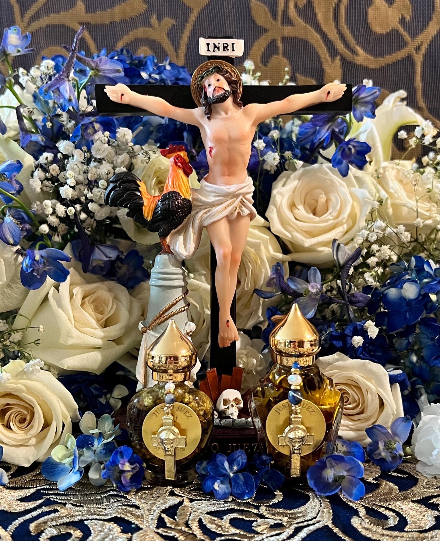 Justo Juez Oil + Just Judge + Justice + Protection + Victory Over Enemies + Court Cases + Get Out of Jail