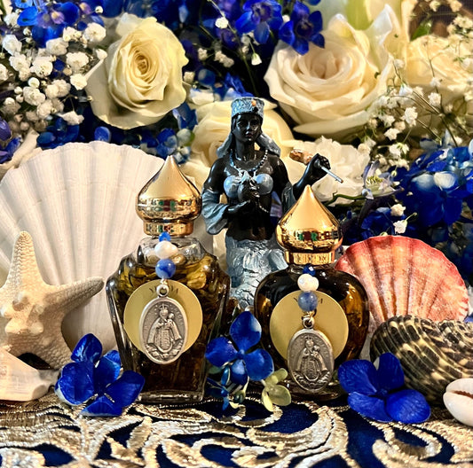 Yemaya Oil + Yemoja + Virgin de Regla + Lukumí