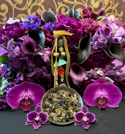 Santa Muerte Negra Herbs + Protection + Reverse Attacks + Hex + Remove Obstacles + Break Curses + Overcome Enemy + Destroy Evil + Necromancy