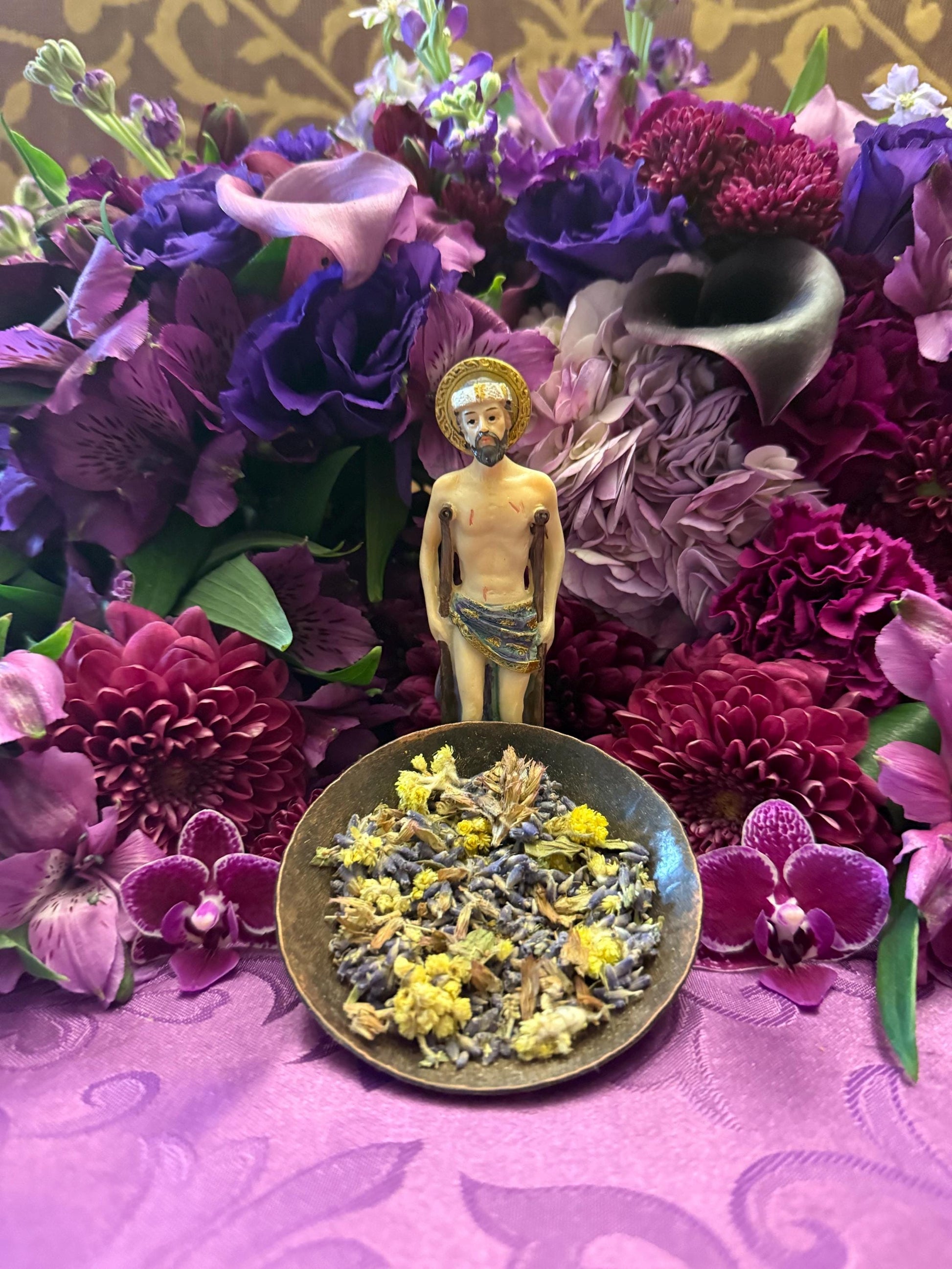 Saint Lazarus Herbs + Healing + Blessed + San Lazaro