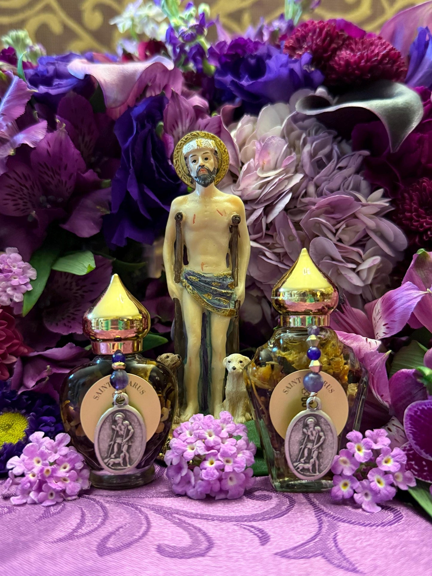 Saint Lazarus Oil + Healing + San Lazaro
