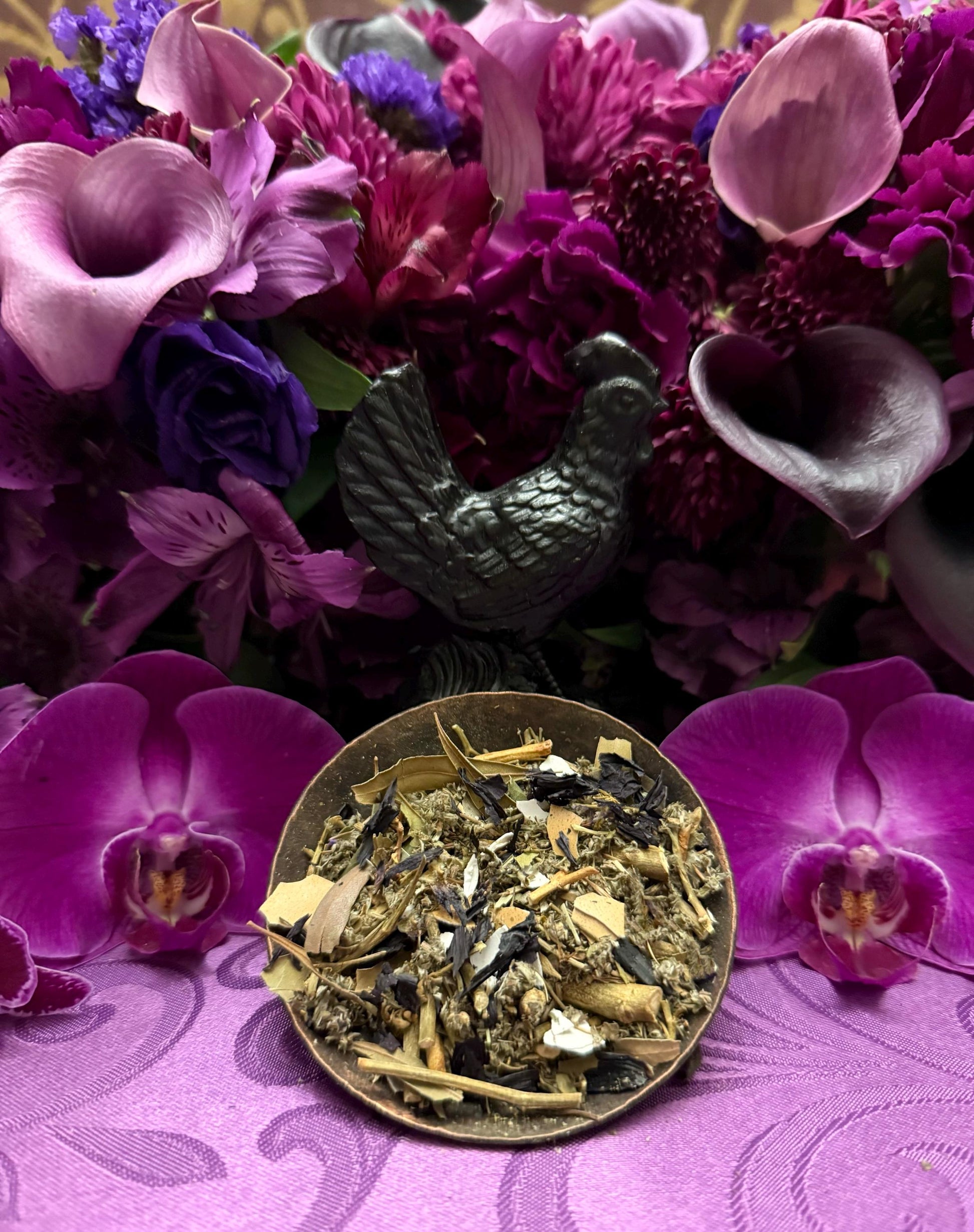 Gallina Negra Bath + Uncrossing + Descruzar + Cleansing + Get Rid of Negativity + Quita Maldicion + Break Hexes + Black Pullet + Blessed