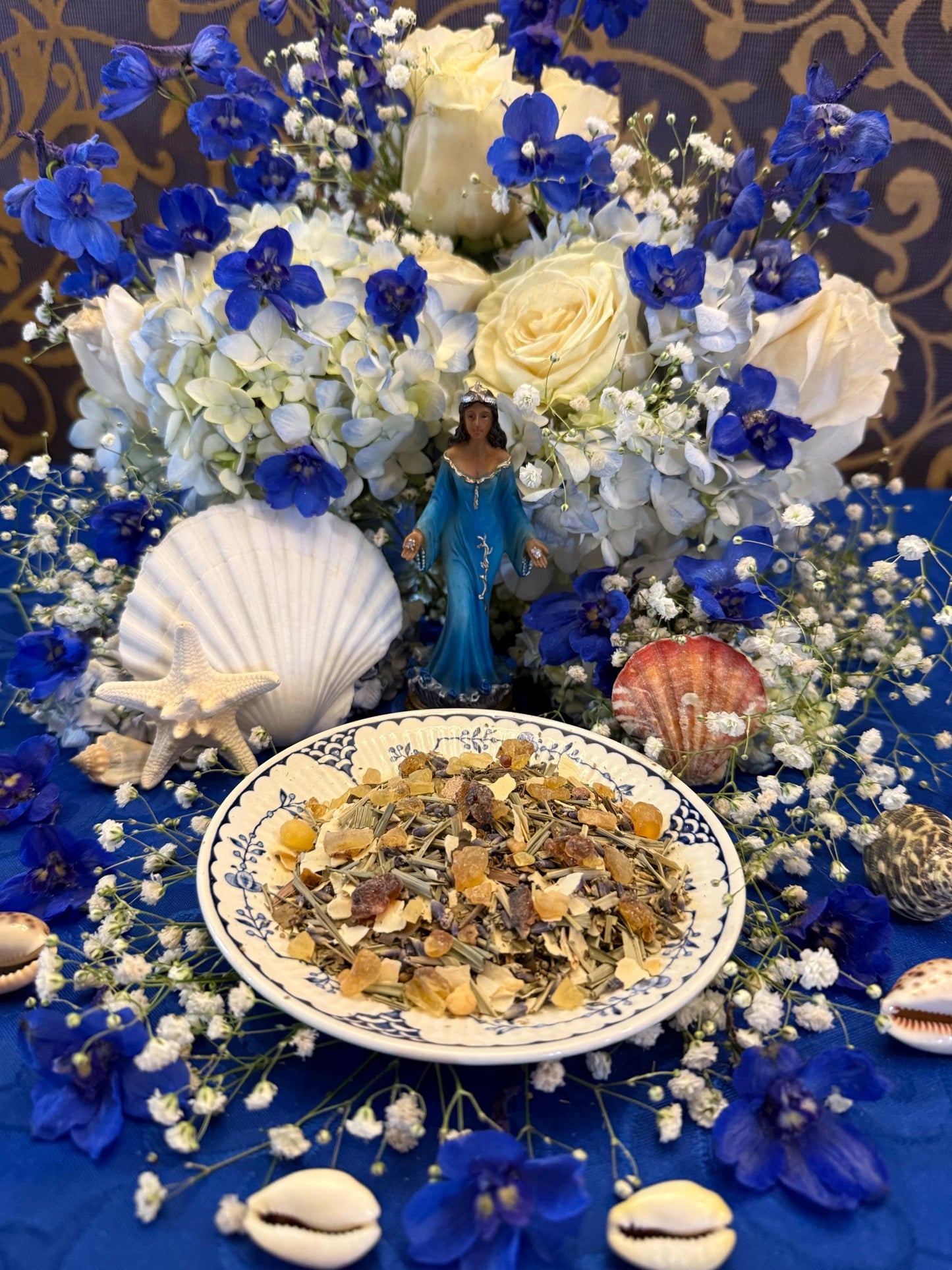 La Sirene Incense + African Spirit of Marriage, Luck, Family, Protection, Fame, Song, Motherhood, & Prosperity + Lwa + Vodou + Voodoo