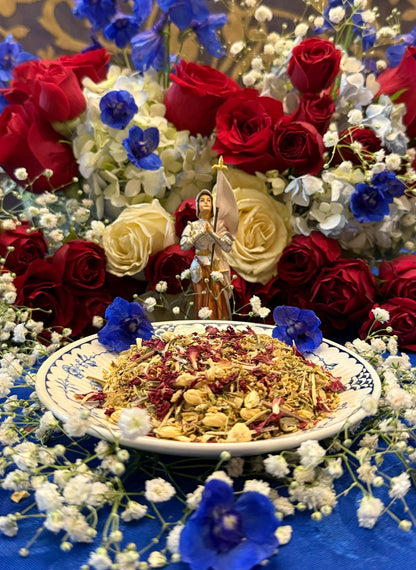 Joan of Arc Herbs + Protection + Patroness of Lesbians + Overcome Enemies + Psychic Vision + Victory + Blessed