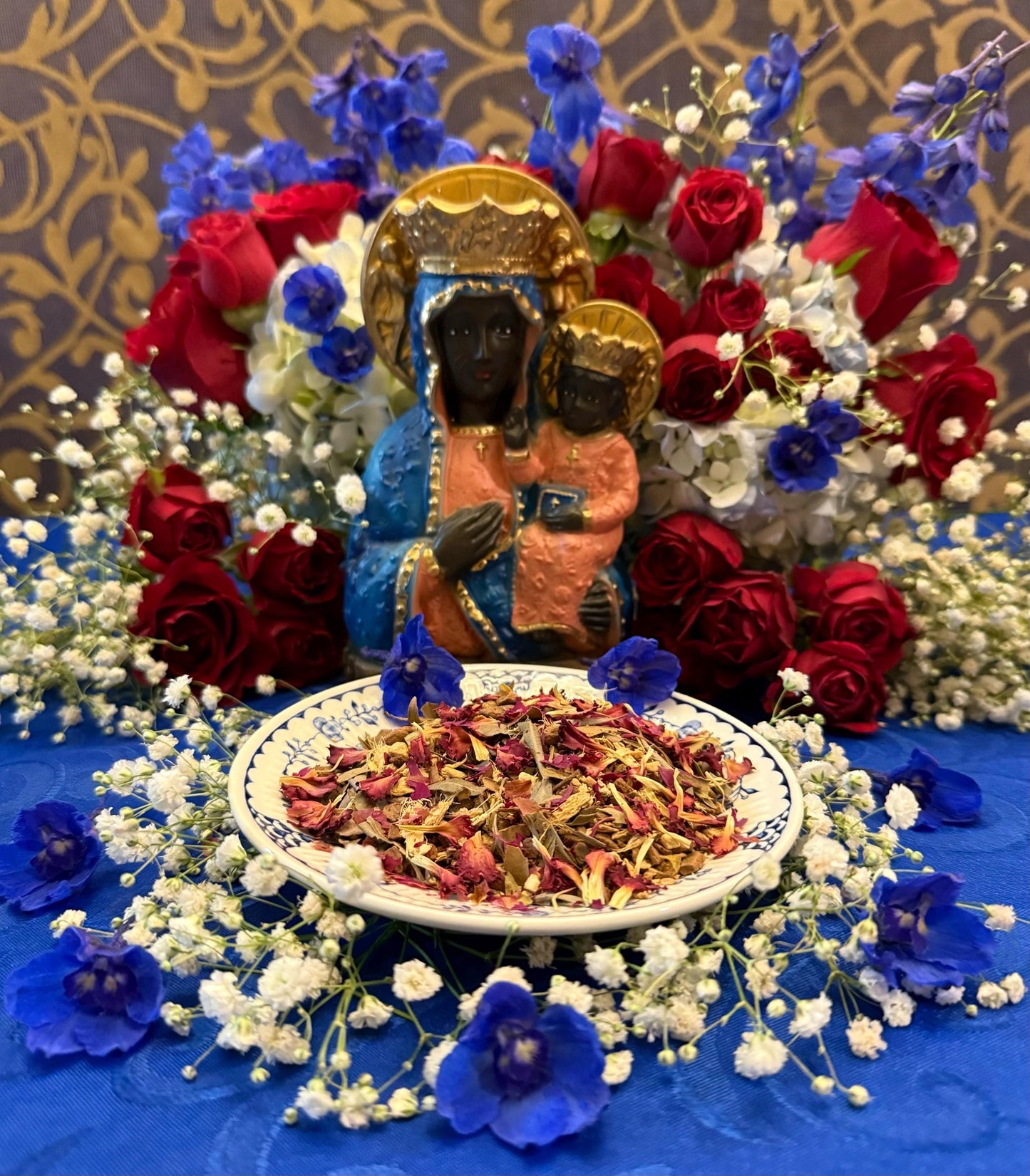 Ezili Danto Herbs + Protection + Justice + Erzulie Dantor + Zilí Dantó + Blessed