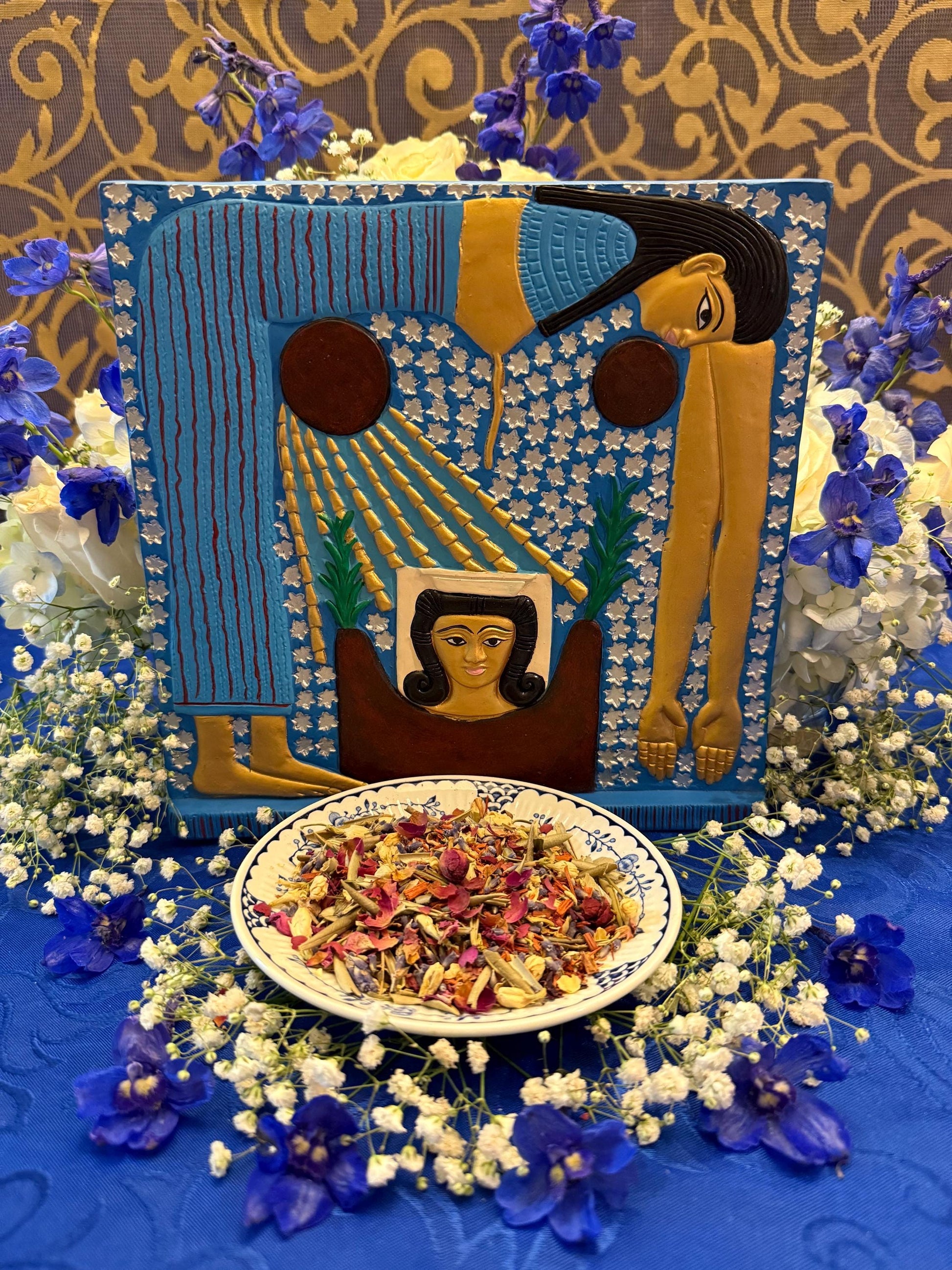 Nuit Herbs + Thelema + Egyptian Sky Goddess + Blessed