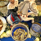 Ogou Balendyo Fixed Vigil Candle + Protection + Healing + Discipline + Masculinity + Law Keep Away + Diplomacy + 24K Gold Leaf + Blessed