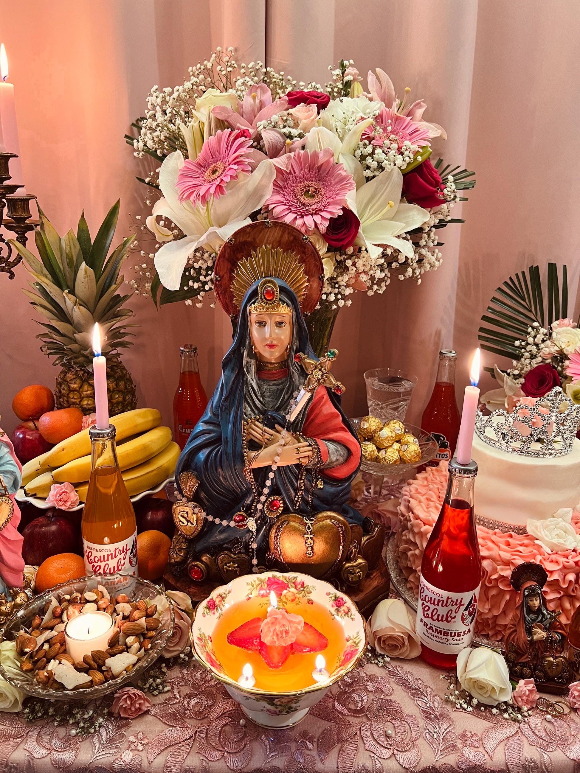 Metresili Love & Luxury Lamp + Fame + Beauty + Metres Ezili Freda + 24K Gold + Blessed + Fixed