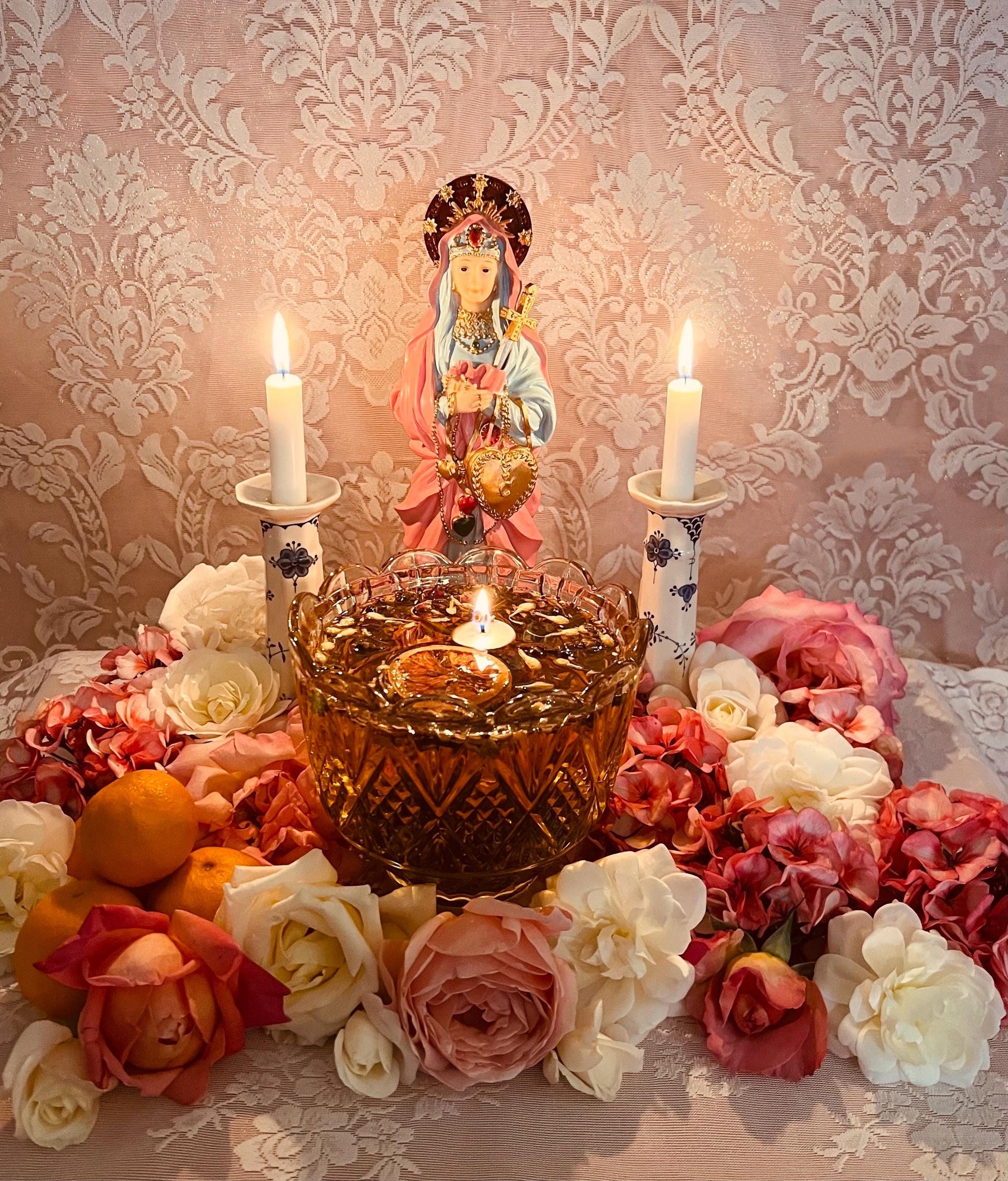 Metresili Love & Luxury Lamp + Fame + Beauty + Metres Ezili Freda + 24K Gold + Blessed + Fixed