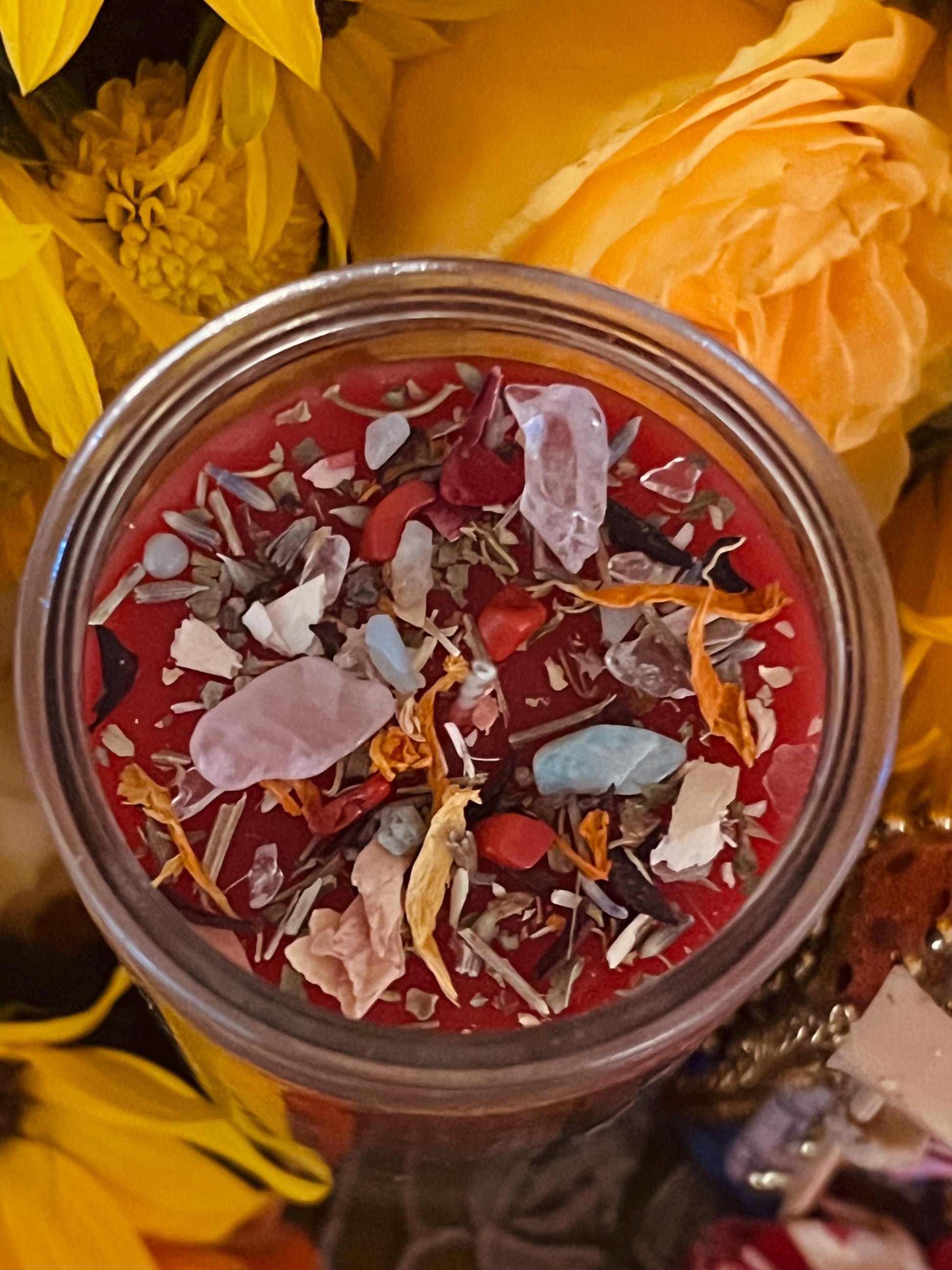 Santa Muerte Siete Potencias Fixed Candle + All-Purpose + Love + Money + Luck + Road Opening + LGBTQ+