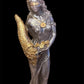 La Fortuna Fixed Candle + Tyche + Abundantia + Luck + Money Drawing + 24K Gold Leaf + Roman & Greek Goddess