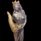 La Fortuna Fixed Candle + Tyche + Abundantia + Luck + Money Drawing + 24K Gold Leaf + Roman & Greek Goddess