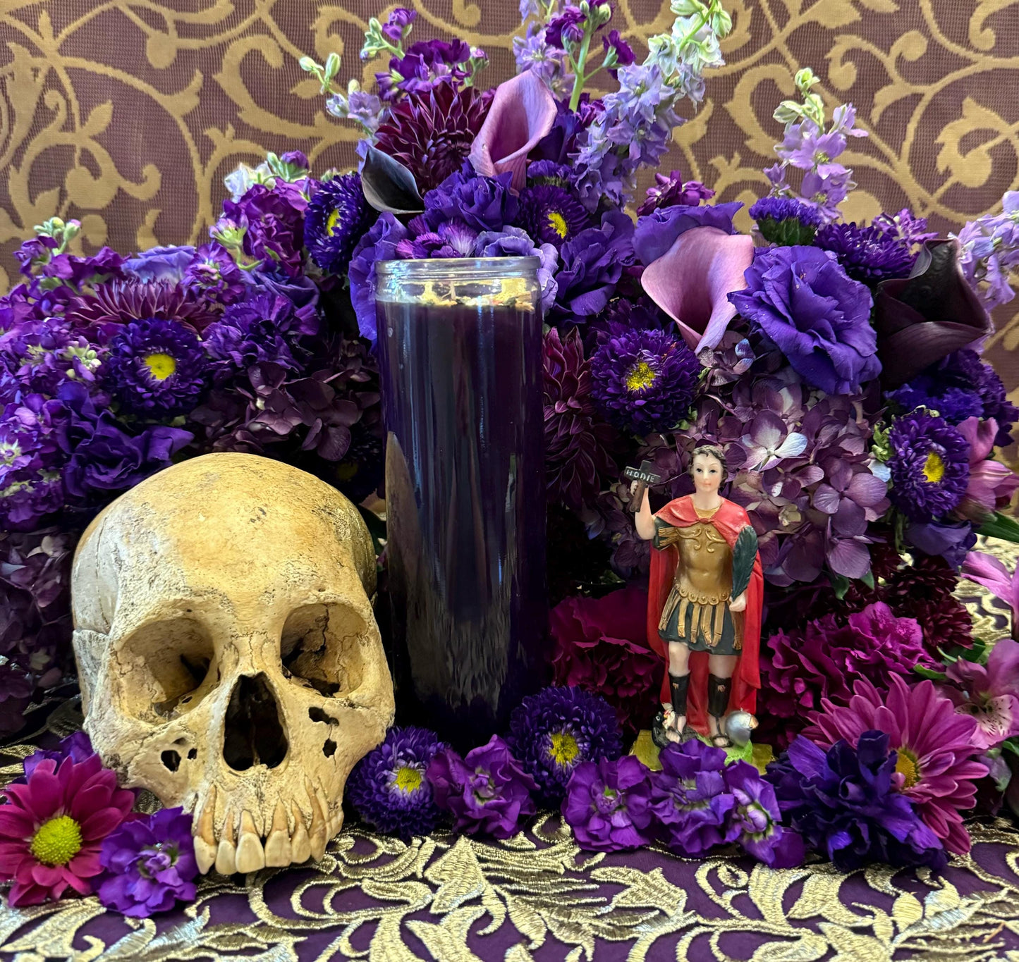 Papa Gede Limbo Candle + Fast Results + Money + Luck + Business Elevation + Saint Expedite