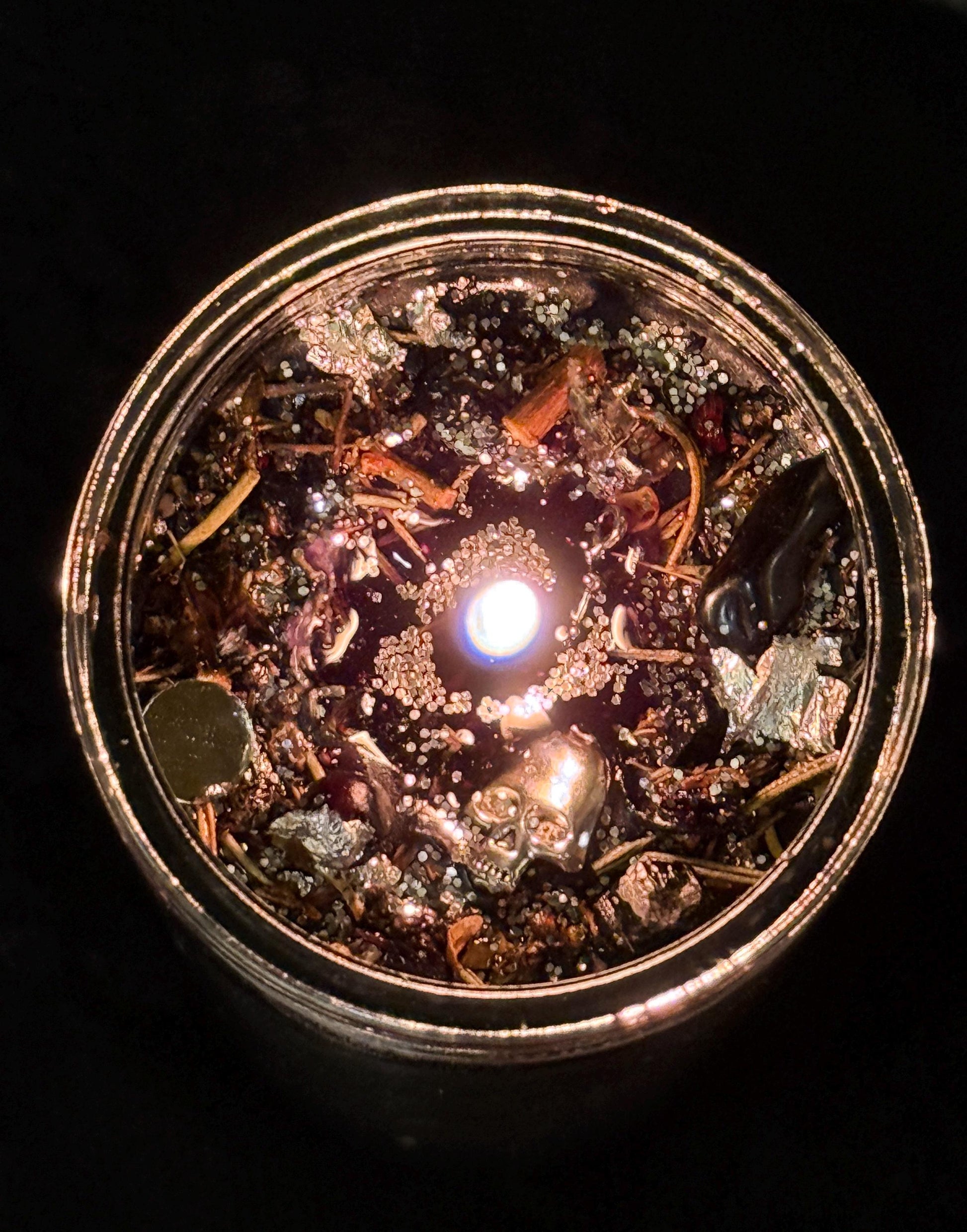 Santa Muerte Negra Fixed Candle + Protection + Reversing * Victory Over Enemies + Removing Obstacles + Justice + Necromancy