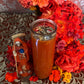 Santa Muerte Naranja Fixed Candle + Protection + Domination + Overcoming Addiction + Control + Abre Camino + Road Opener + Orange