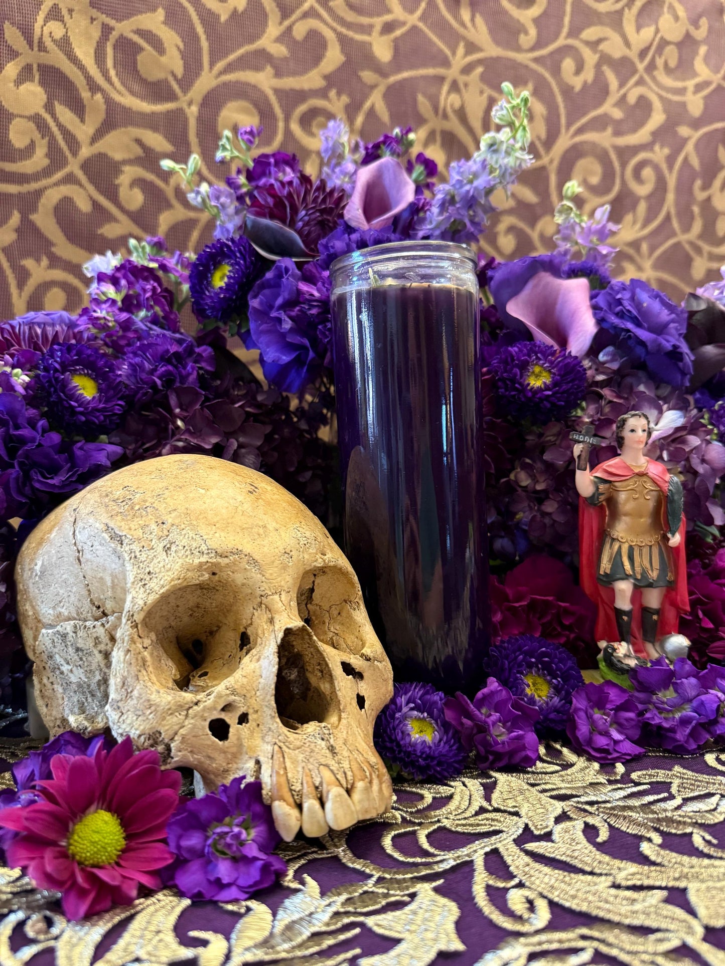 Papa Gede Limbo Candle + Fast Results + Money + Luck + Business Elevation + Saint Expedite