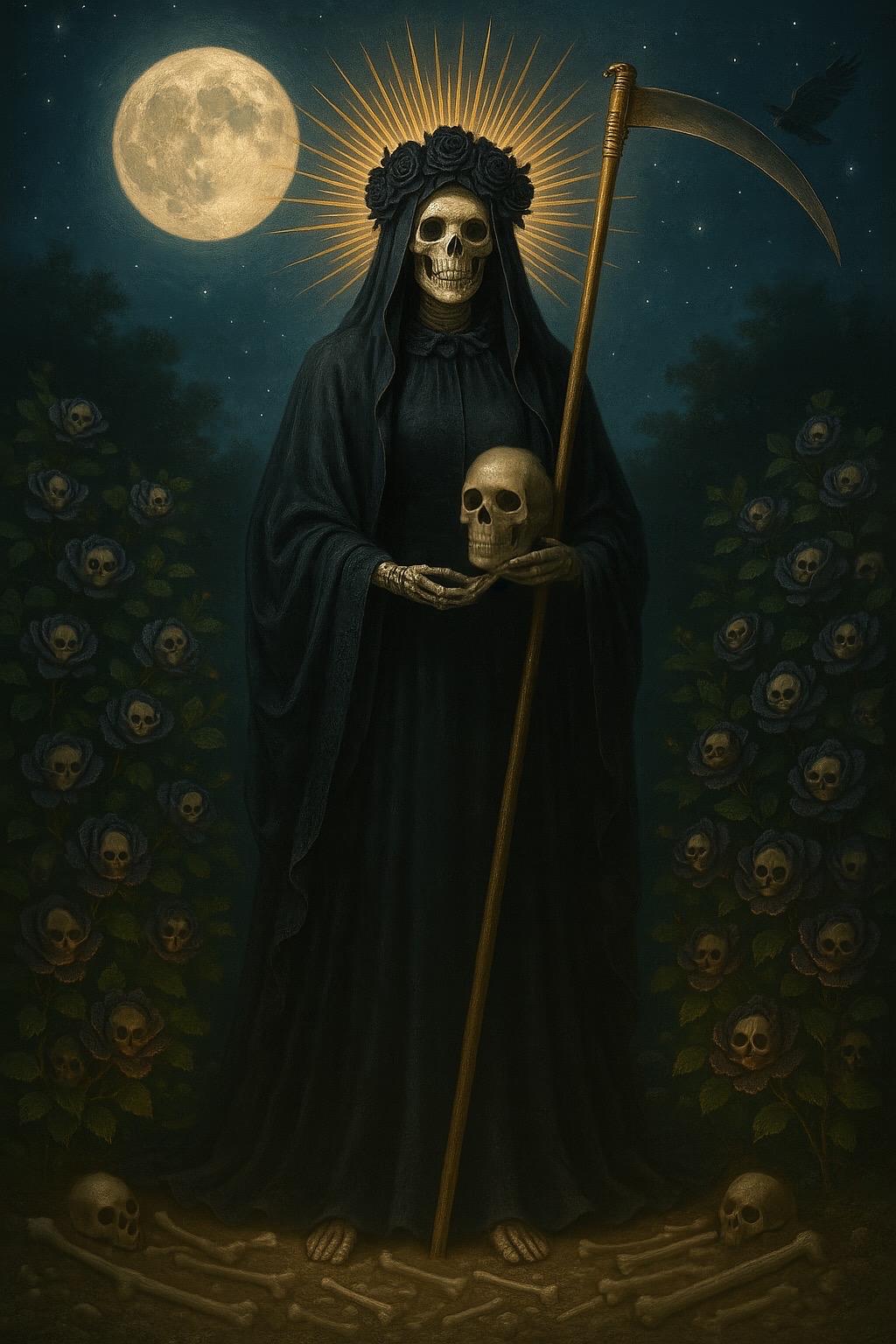 Santa Muerte Necromancy Incense + Los Muertos + Nigromancia