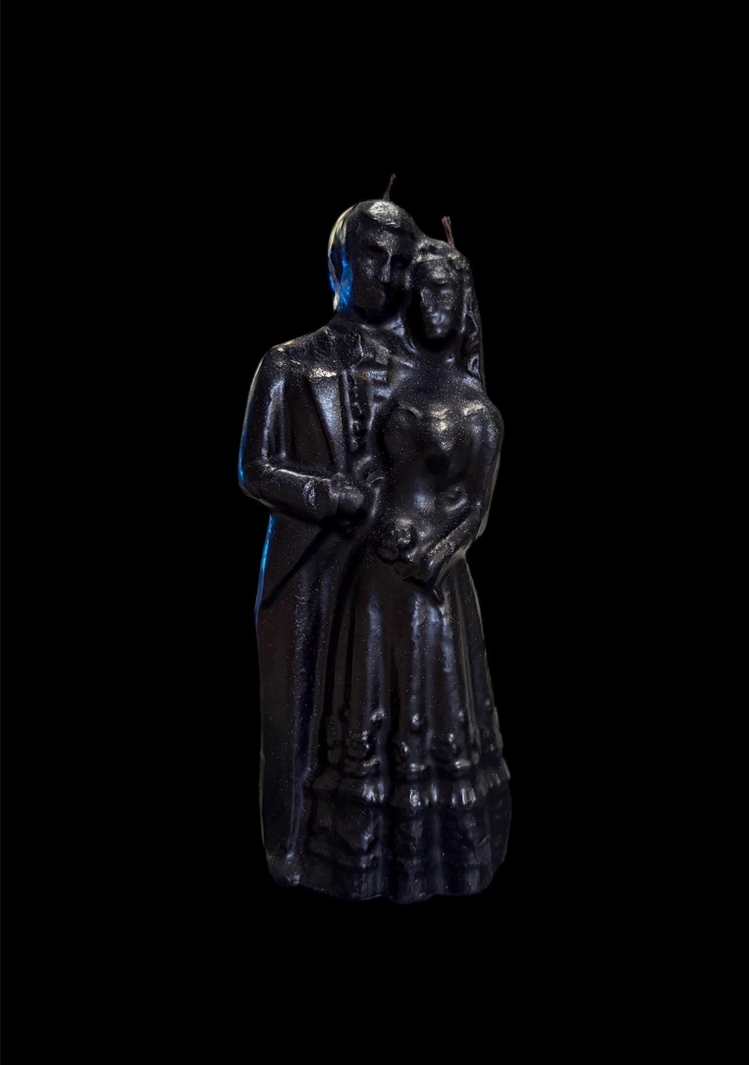 Large Bride & Groom Candle + Marriage Protection + Uncrossing + Keep Partner Faithful + Divorce + Separation + Cutting Cords
