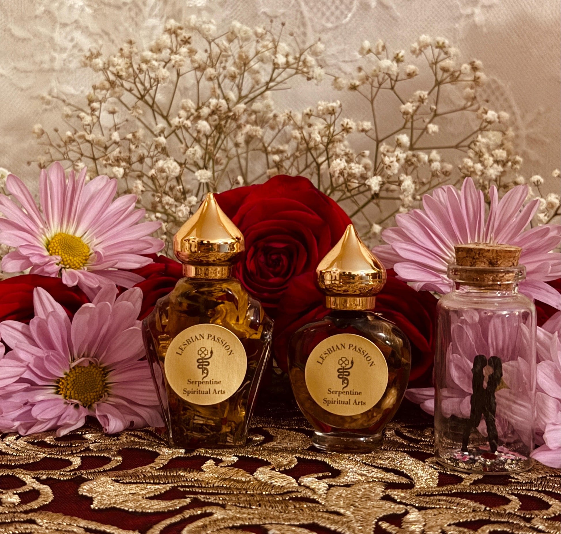 Madam & Eve Lesbian Passion Oil + Fiery Love + Flames of Desire