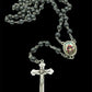 Saint Expedite Blessed Rosary + Hematite + San Expedito + Expeditus + Fast Luck + Money + Quick Results + Rosario