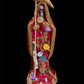 Santa Muerte Roja Statue + Baptized + Fixed + Made in Mexico + Custom