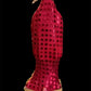 Santa Muerte Roja Statue + Baptized + Fixed + Made in Mexico + Custom