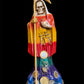 Santa Muerte Siete Colores Statue + 12” + Fixed and Baptized on Feast Day