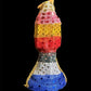 Santa Muerte Siete Colores Abundance Statue + Baptized + Fixed + Made in Mexico