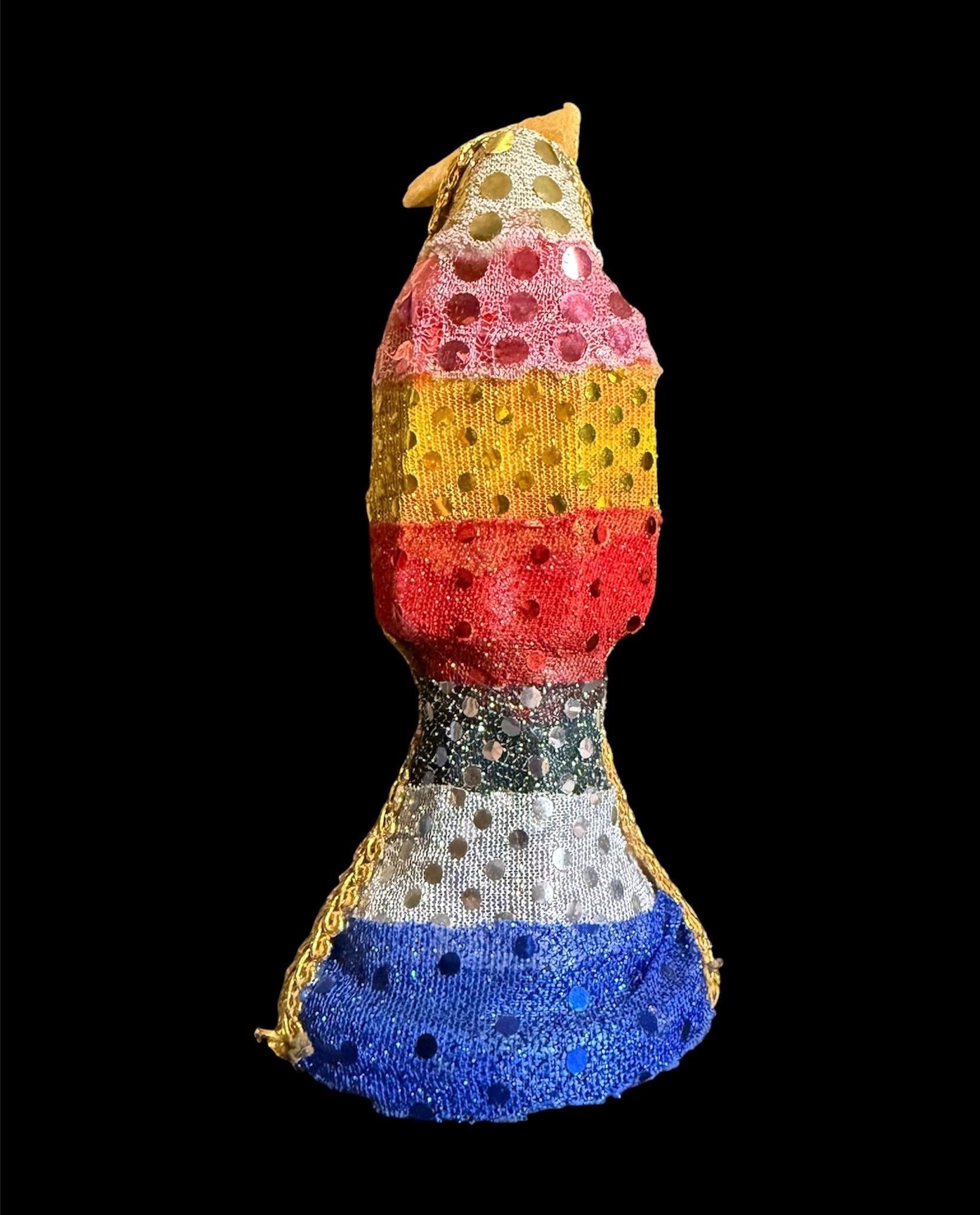 Santa Muerte Siete Colores Abundance Statue + Baptized + Fixed + Made in Mexico