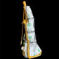 Santa Muerte Money Statue + Abundance + Prosperity + Wealth + Baptized + 24K Gold + Fixed + Made in Mexico
