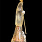 Santa Muerte Transparent & Clear Statue + Peace + Cleansing + Baptized + Blessed + Fixed + Made in Mexico